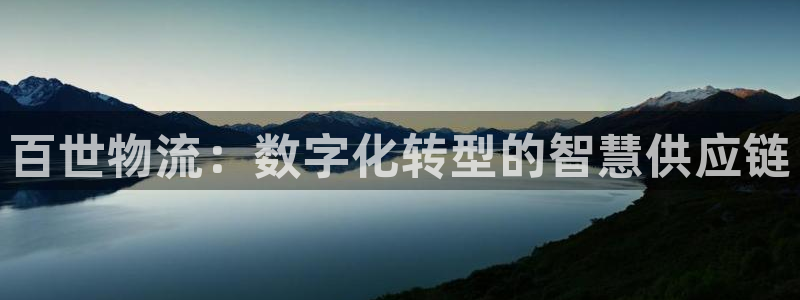 下载tp钱包并安装：百世物流：数字化