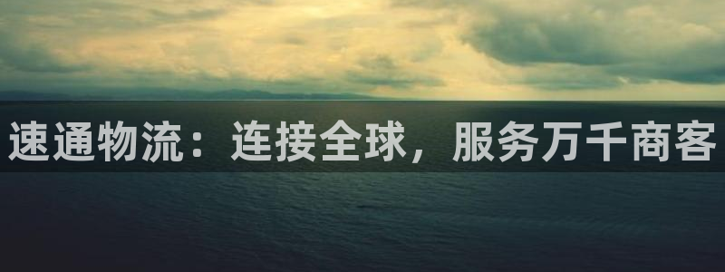 tp钱包密码几位数：速通物流：连接全